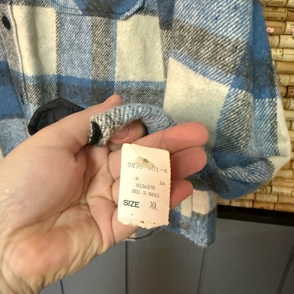 Vintage 80’s NWT Mcgregor Bagpipe wool blend heavy plaid flannel size XL - Picture 3 of 7